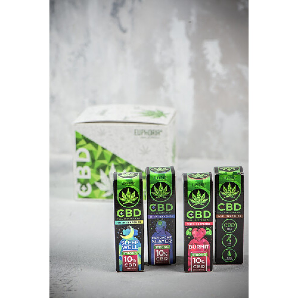 Euphoria 10% CBD Oil with Terpenes Burnit - Image 3