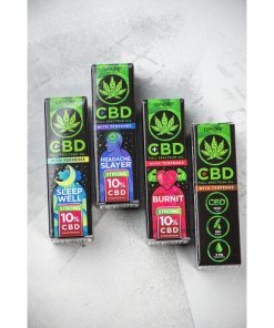 Alternative view of Euphoria 10% CBD Oil with Terpenes Burnit