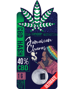 Euphoria CBD Hash 40% Jamaican Charas