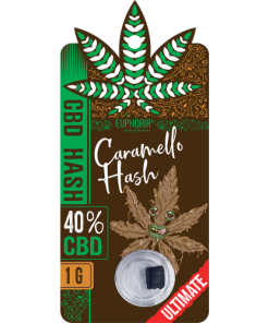 Euphoria CBD Hash 40% Caramello