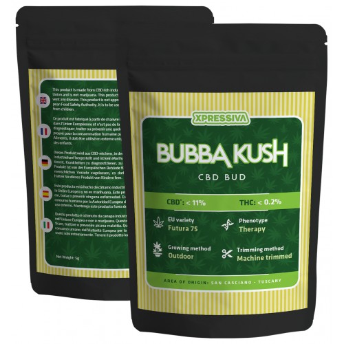 Bubba Kush CBD Flower 5g
