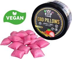 CBD Pillows Strawberry & Cinnamon 6mg - 40 gram