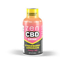 ZenCBD Drink Strawberry-Lemonade