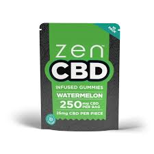 ZenCBD Watermelon Gummies - 250mg