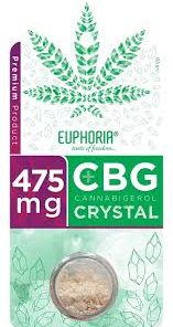 Euphoria Pure CBG Crystals 475mg