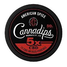 CannaDips Full American Flavor 10 mg - 5x 15 CBD pouches