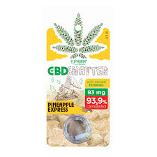 CBD Shatter Pineapple Express with 465 mg CBD